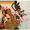 Zając Królik Wielkanoc Zajączek ozdoba figurka metalowy 60cm wielkanocna